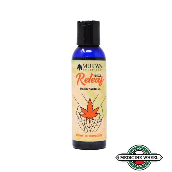 Mukwa Botanicals Releaf Massage Oil