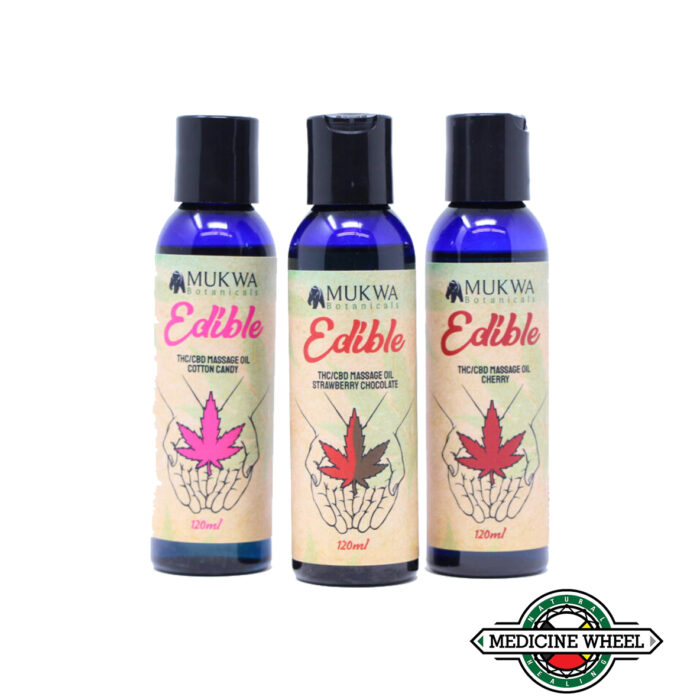 Mukwa Botanicals Edible Massage Oils