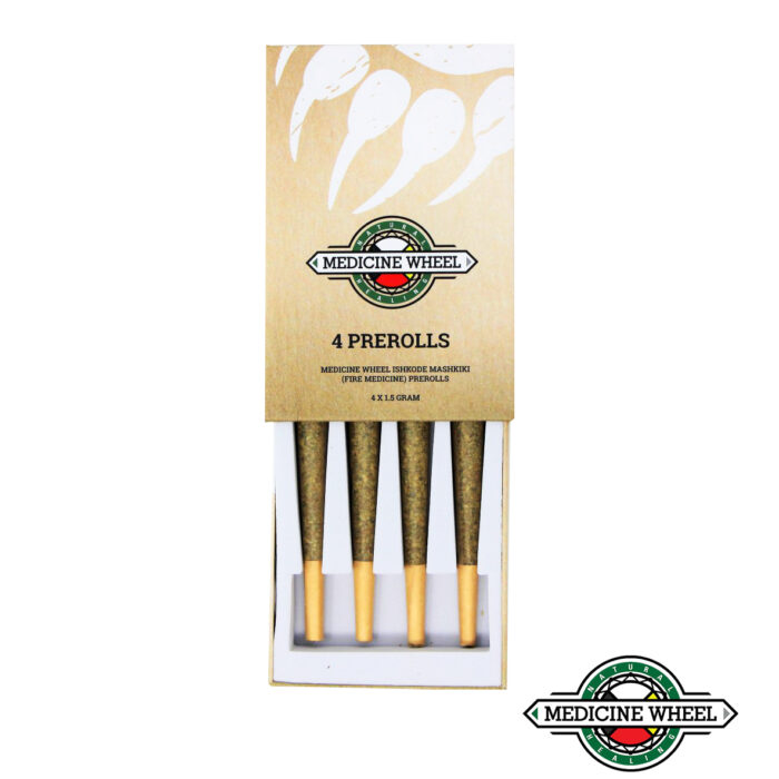 Medicine Wheel Premium Prerolls 4pk