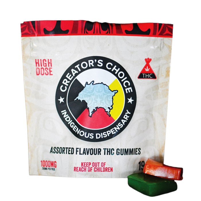 Creators Choice Assorted Gummies 1000mg