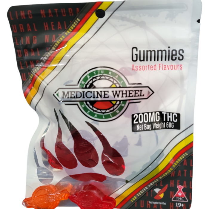 Medicine Wheel - Assorted Gummies 200mg